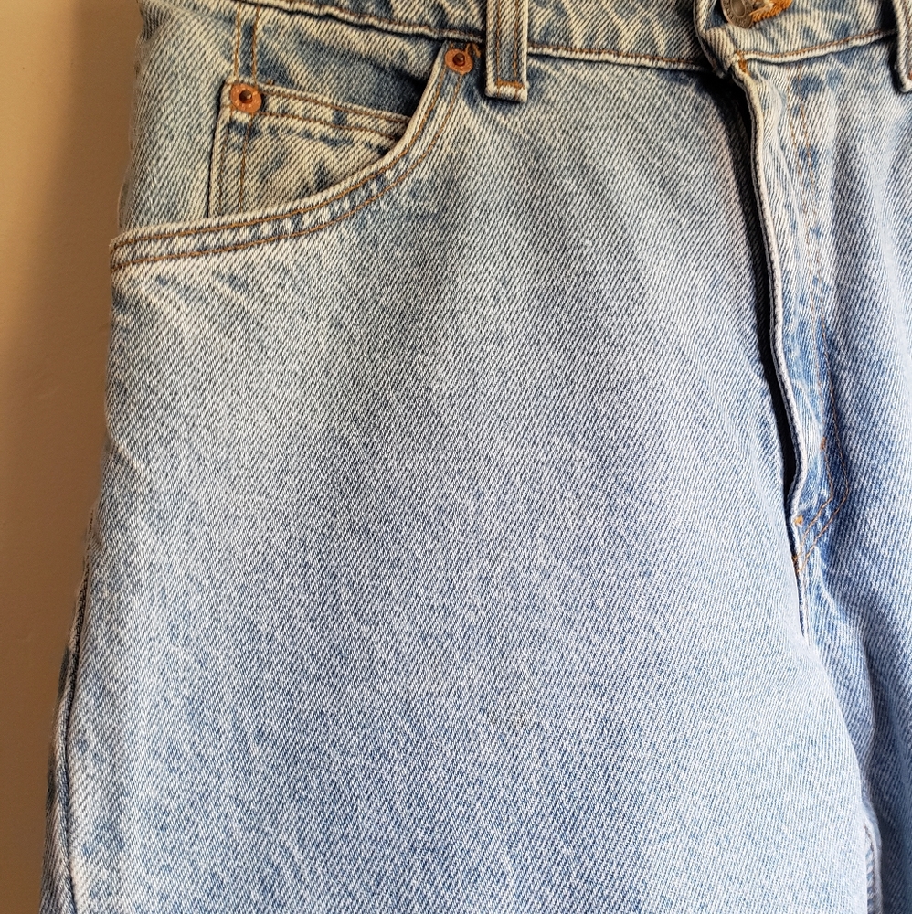 '97 Vintage Levi's 912 921 Slim Fit Tapered Leg Jeans - Picture 11 of 11